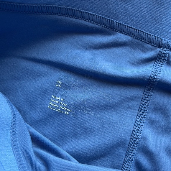 Le Ore Corso Crossover Legging in Steel Blue & Sky Blue XXS - Picture 6 of 6